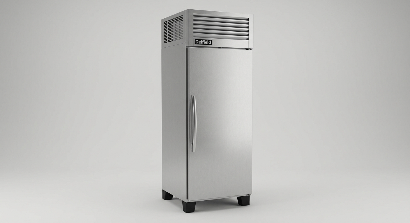 Delfield commercial reach-in refrigerator