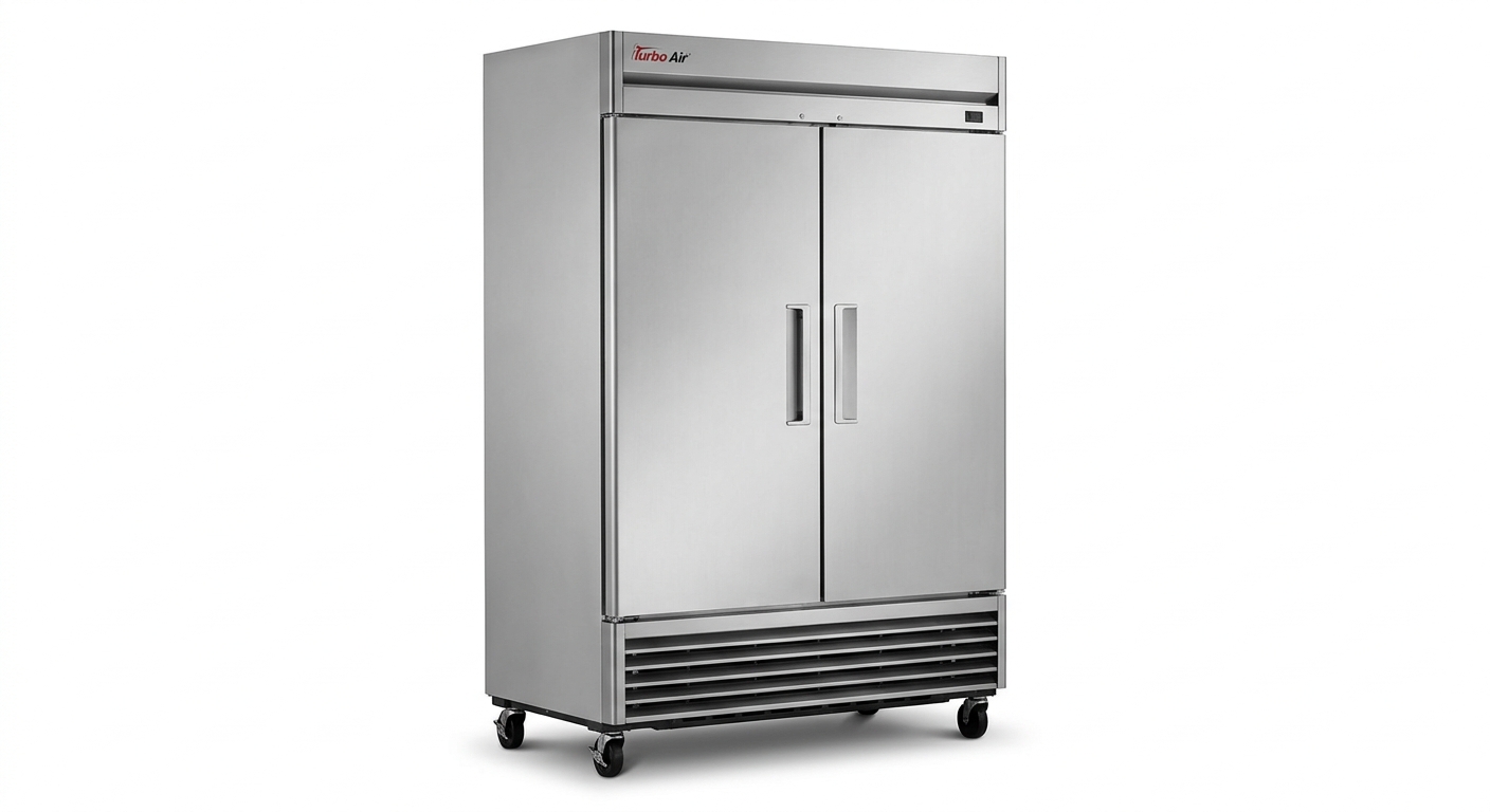 Turbo Air commercial reach-in refrigerator
