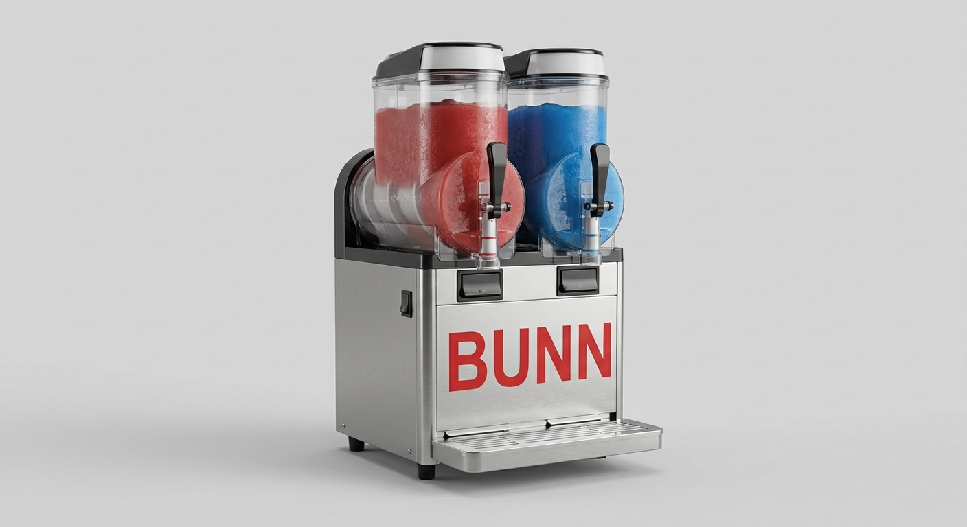 BUNN commercial slushy & slush machine