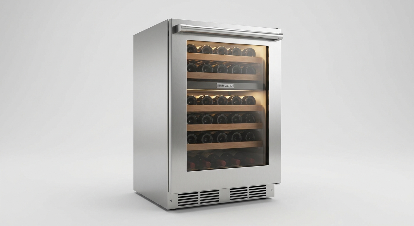 Sub-Zero commercial wine cooler